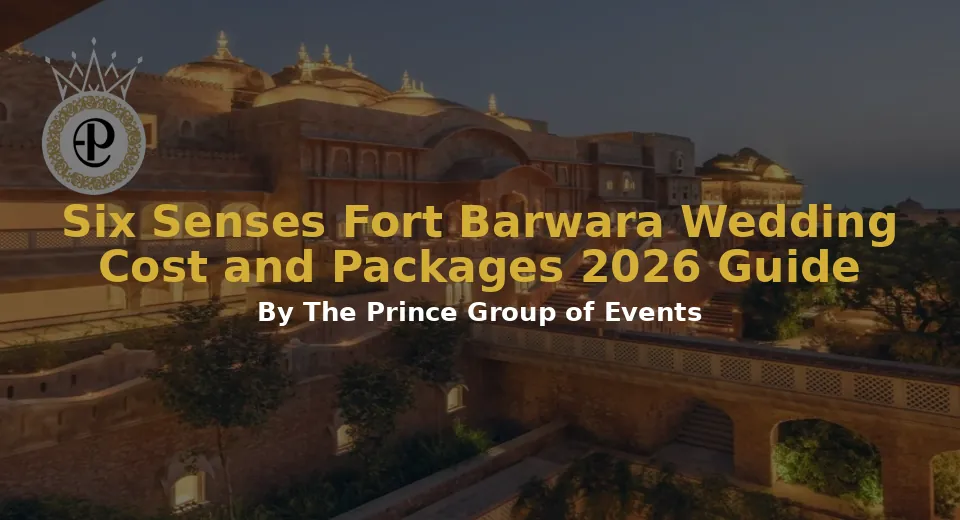 Six Senses Fort Barwara Wedding Cost